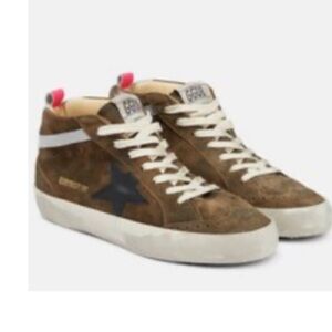 Golden Goose Brown and black mid star